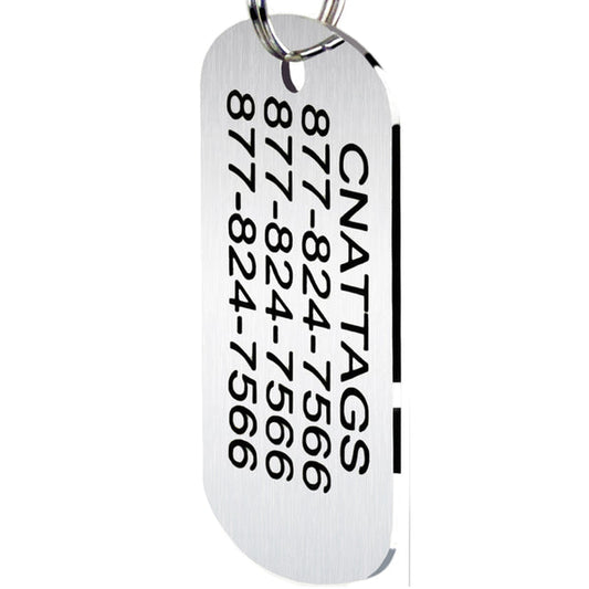Stainless Steel Military Pet Tag