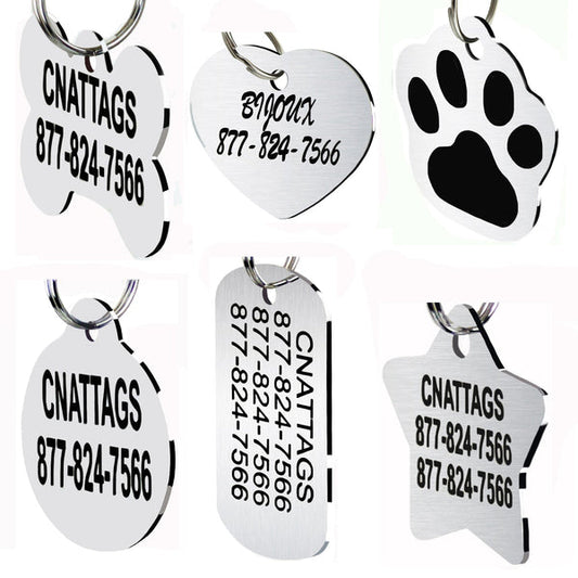 STAINLESS STEEL PET TAGS